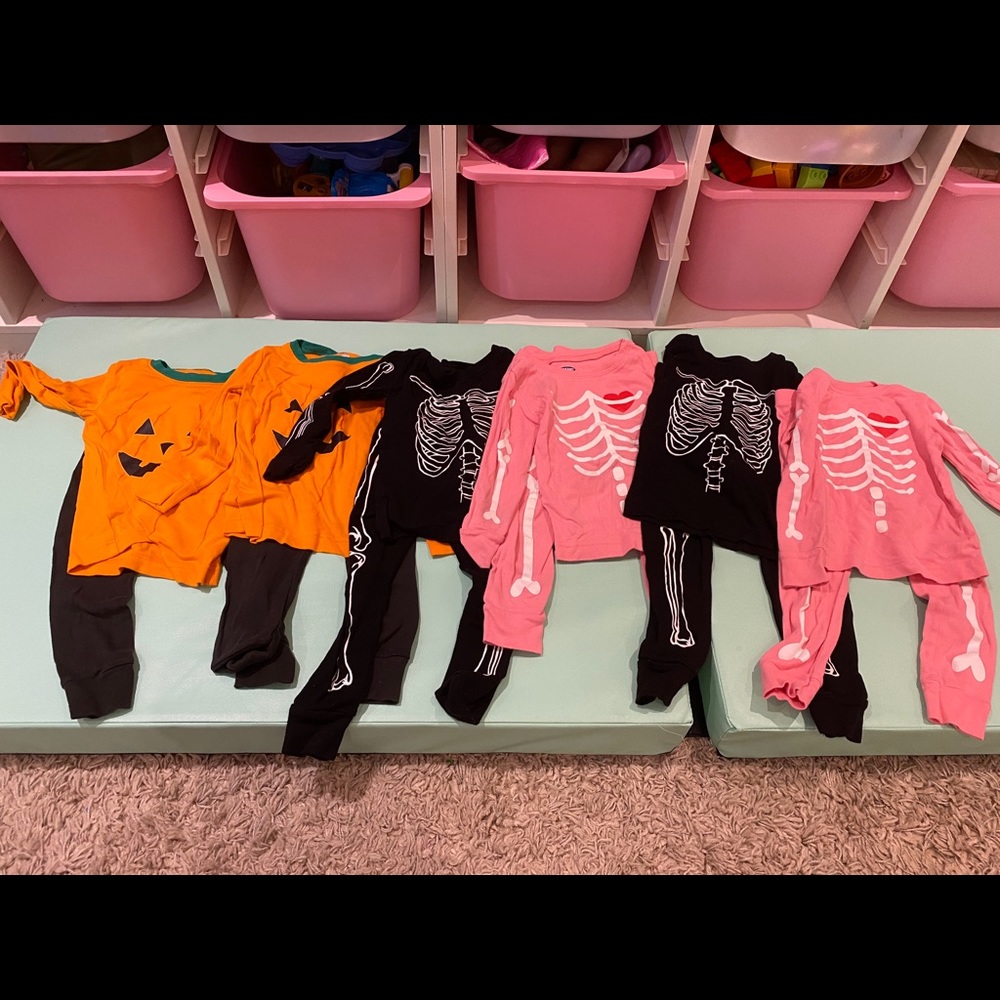 Halloween Old Navy Pajamas Lot